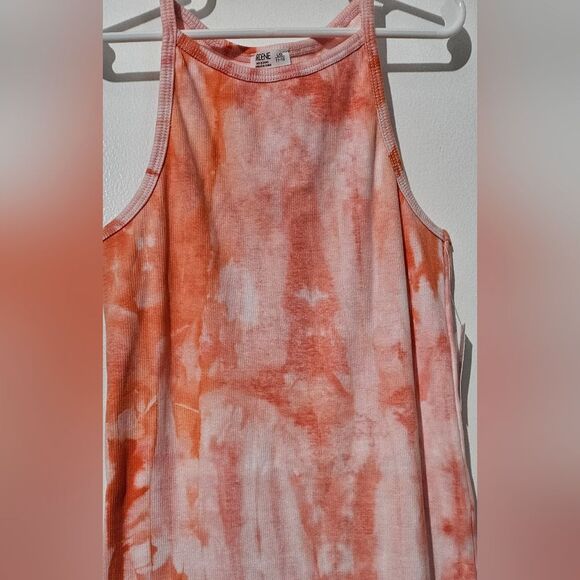 Ardene Orange and White Tie-Dye Maxi Dress girls L 11- 12 NEW - Picture 4 of 5
